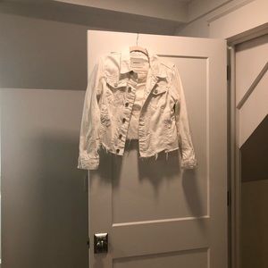 Denim White Jean jacket